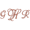Broderat monogram, trippelmonogram